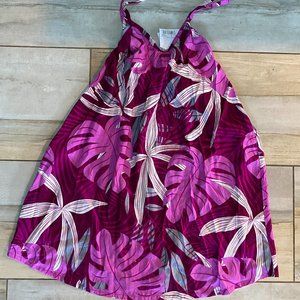 NWT Hula Bay Polynesian Hawaiian Aloha Print Sundress